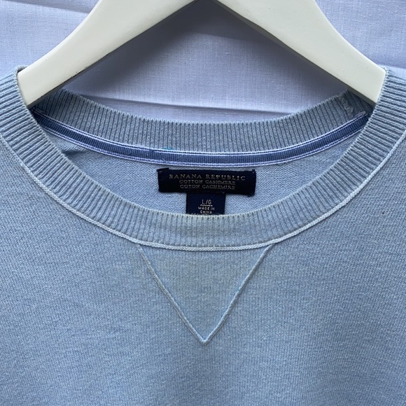 Men's cotton cashmere sweater - Picture 3 of 5